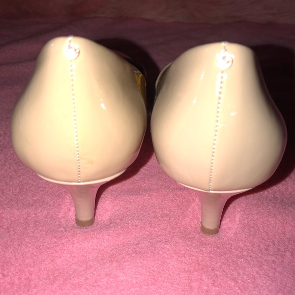 Ted Baker Patent Leather Kitten Heel Pumps - Picture 5 of 7